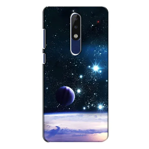 Чехол с рисунком «Космический вид» для Nokia 5.1 Plus (X5) Чехол с рисунком «Космический вид» для Nokia 5.1 Plus (X5)