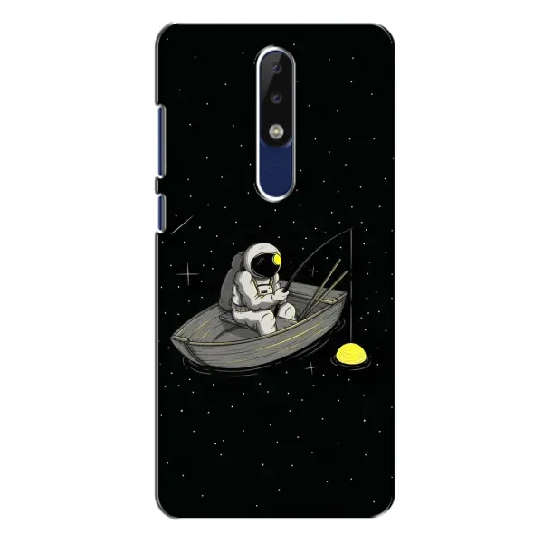 Чохол з малюнком «Космонавт на рибалці» для Nokia 5.1 Plus (X5) Чохол з малюнком «Космонавт на рибалці» для Nokia 5.1 Plus (X5)