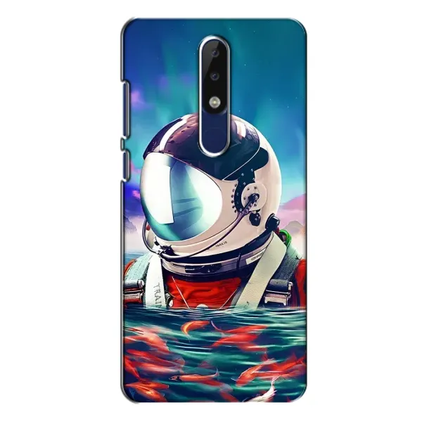 Чохол з малюнком «Космонавт у воді» для Nokia 5.1 Plus (X5) Чохол з малюнком «Космонавт у воді» для Nokia 5.1 Plus (X5)
