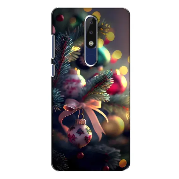 Чехол с рисунком «Красивая елочка» для Nokia 5.1 Plus (X5) Чехол с рисунком «Красивая елочка» для Nokia 5.1 Plus (X5)