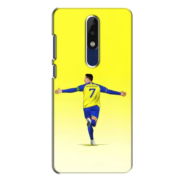 Чехол с рисунком «Криштиану Аль Наср» для Nokia 5.1 Plus (X5)