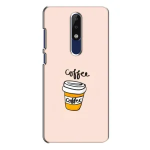 Чехол с изображением вкусной еды для Nokia 5.1 Plus (X5) (Кружка кофе)