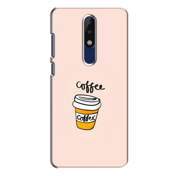 Чехол с рисунком «Кружка кофе» для Nokia 5.1 Plus (X5) Чехол с рисунком «Кружка кофе» для Nokia 5.1 Plus (X5)