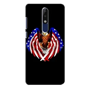 Чохол з малюнком «Крила США» для Nokia 5.1 Plus (X5)