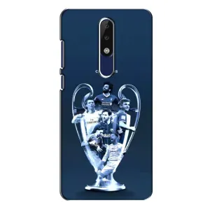 Чохоли з ТОР футбольними клубами на Nokia 5.1 Plus (X5) (Кубок ЛЧ)
