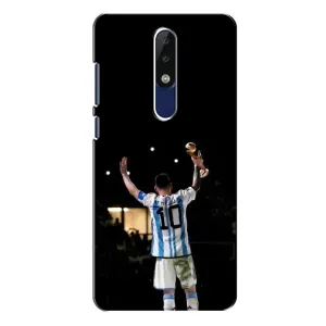 Чохли Лео Мессі Аргентина для Nokia 5.1 Plus (X5) (Лео Чемпіон)