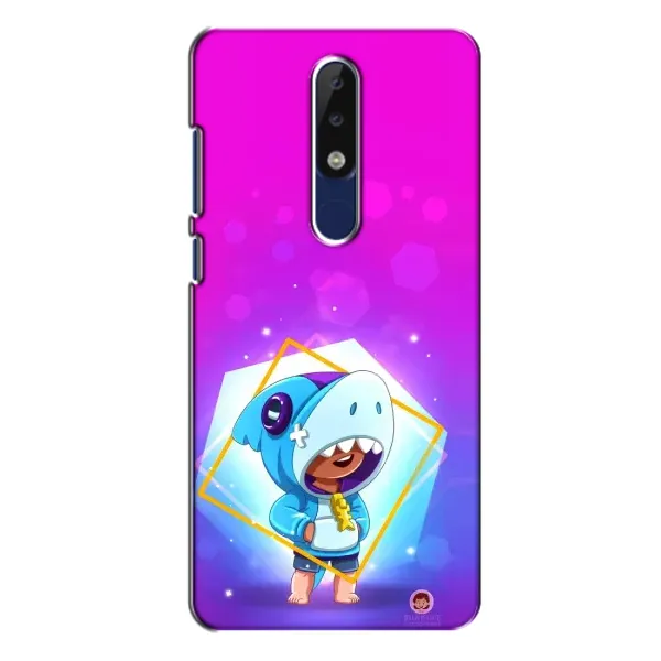 Чехол с рисунком «Леон в костюме Акулы» для Nokia 5.1 Plus (X5)