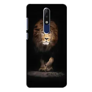 Чехол с картинкой на Nokia 5.1 Plus (X5) (Красивый Лев)