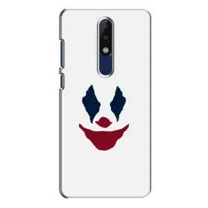 Чехлы с картинкой Джокера на Nokia 5.1 Plus (X5) (Лицо Джокера)