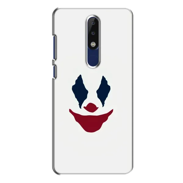 Чехол с рисунком «Лицо Джокера» для Nokia 5.1 Plus (X5) Чехол с рисунком «Лицо Джокера» для Nokia 5.1 Plus (X5)