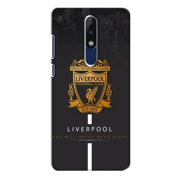 Чехол с рисунком «Liverpool» для Nokia 5.1 Plus (X5) Чехол с рисунком «Liverpool» для Nokia 5.1 Plus (X5)