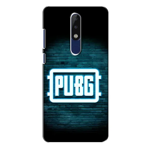 Чехол с рисунком «Лого PUBG» для Nokia 5.1 Plus (X5) Чехол с рисунком «Лого PUBG» для Nokia 5.1 Plus (X5)