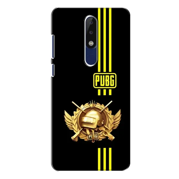Чехол с рисунком «Лого PUPG» для Nokia 5.1 Plus (X5) Чехол с рисунком «Лого PUPG» для Nokia 5.1 Plus (X5)