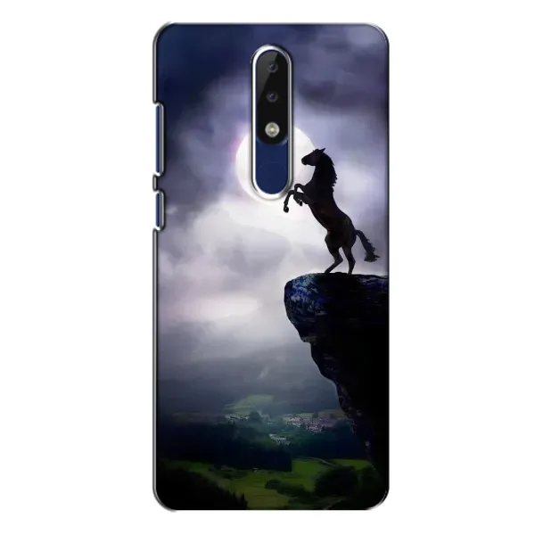 Чехол с рисунком «Лошадь» для Nokia 5.1 Plus (X5)