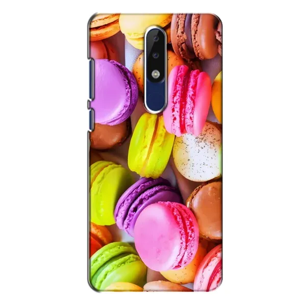 Чехол с рисунком «Макаруны» для Nokia 5.1 Plus (X5) Чехол с рисунком «Макаруны» для Nokia 5.1 Plus (X5)