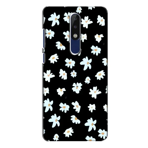 Чехол с рисунком «Маленькие ромашки» для Nokia 5.1 Plus (X5)