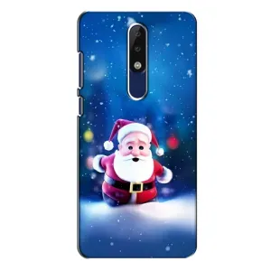 Чехлы на Новый Год Nokia 5.1 Plus (X5) (Маленький Дед Мороз)