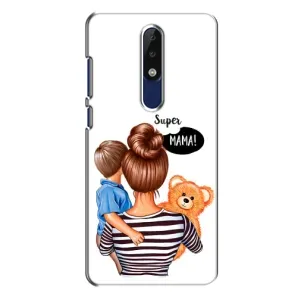 Чехлы для МАМЫ на Nokia 5.1 Plus (X5) (Мама и сын)