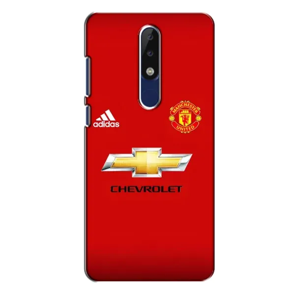 Чехол с рисунком «Man United» для Nokia 5.1 Plus (X5) Чехол с рисунком «Man United» для Nokia 5.1 Plus (X5)