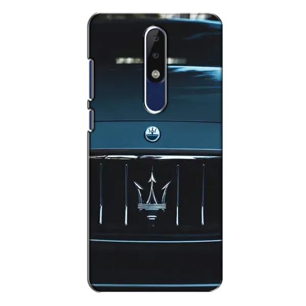 Чехол с рисунком «Maserati auto» для Nokia 5.1 Plus (X5)