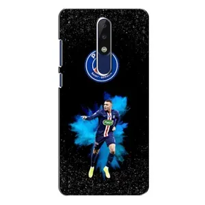 Чохол (TPU) з Футболістом на Nokia 5.1 Plus (X5) (Мбаппе ПСЖ)