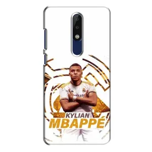 Чохол (TPU) з Футболістом на Nokia 5.1 Plus (X5) (Мбаппе Реал)
