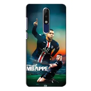 Чохол (TPU) з Футболістом на Nokia 5.1 Plus (X5) (MBAPPE)