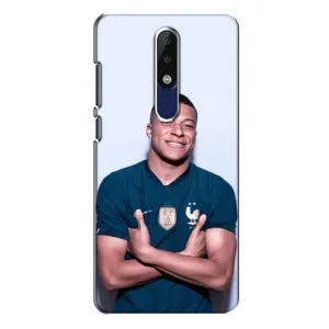 Чохол (TPU) з Футболістом на Nokia 5.1 Plus (X5) (Мбаппешичка)