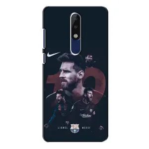 Чохли Лео Мессі Аргентина для Nokia 5.1 Plus (X5) (Мессі 10)