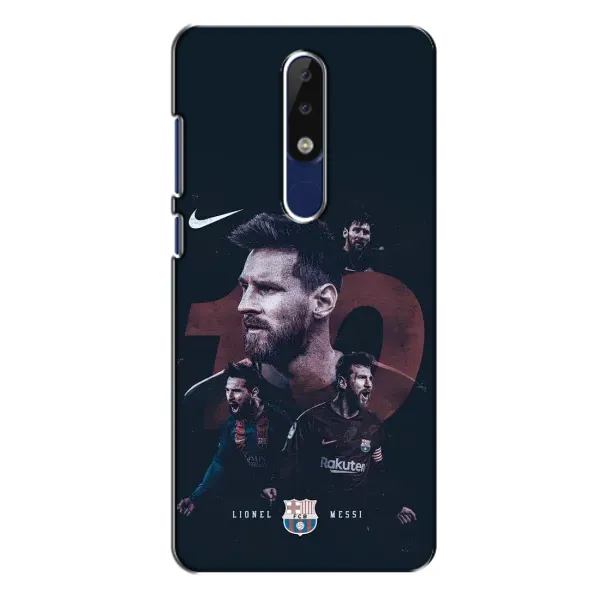 Чохол з малюнком «Мессі 10» для Nokia 5.1 Plus (X5) Чохол з малюнком «Мессі 10» для Nokia 5.1 Plus (X5)