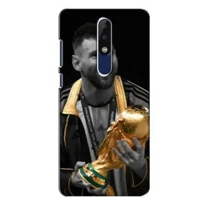 Чохли Лео Мессі Аргентина для Nokia 5.1 Plus (X5) (Мессі ЧМ)