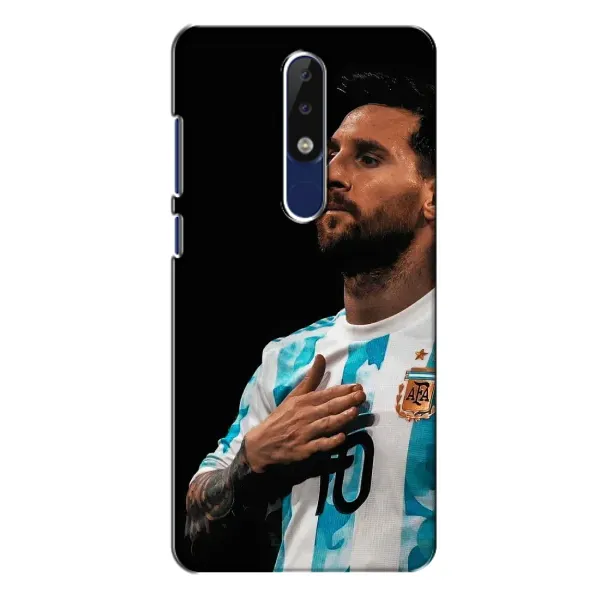 Чохол з малюнком «Мессі Капітан» для Nokia 5.1 Plus (X5) Чохол з малюнком «Мессі Капітан» для Nokia 5.1 Plus (X5)