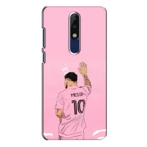 Чехлы Лео Месси в Майами на Nokia 5.1 Plus (X5) (Месси Маями)