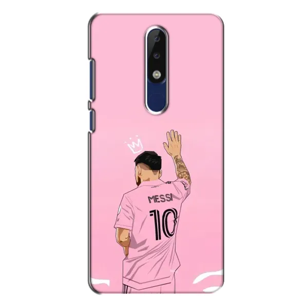 Чехол с рисунком «Месси Маями» для Nokia 5.1 Plus (X5) Чехол с рисунком «Месси Маями» для Nokia 5.1 Plus (X5)