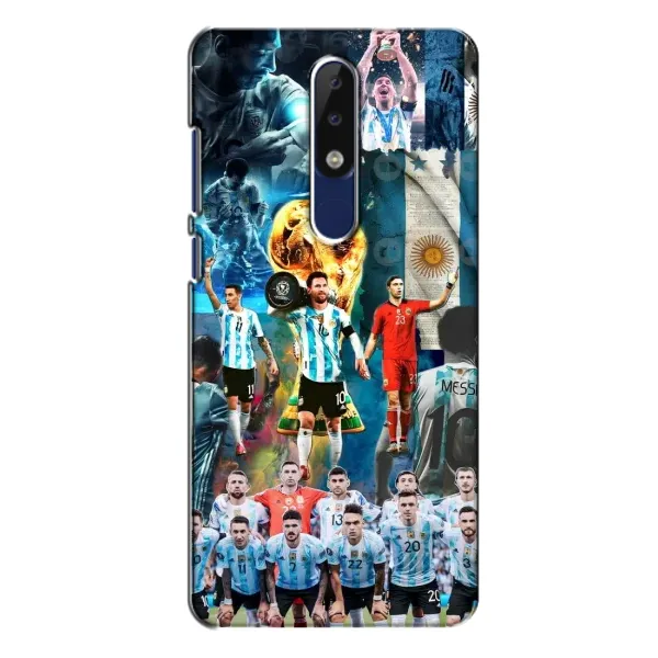 Чохол з малюнком «Мессі в збірній» для Nokia 5.1 Plus (X5) Чохол з малюнком «Мессі в збірній» для Nokia 5.1 Plus (X5)