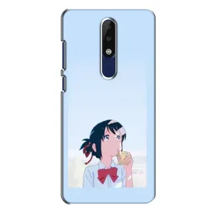 Чехол с персонажами АНИМЕ на Nokia 5.1 Plus (X5) (Мицуха)