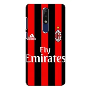 Чохоли з ТОР футбольними клубами на Nokia 5.1 Plus (X5) (Milan)
