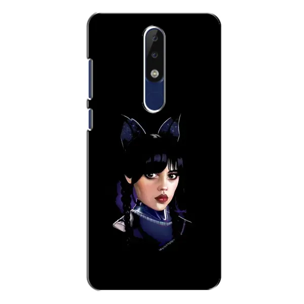 Чохол з малюнком «Мила Венсдей» для Nokia 5.1 Plus (X5) Чохол з малюнком «Мила Венсдей» для Nokia 5.1 Plus (X5)