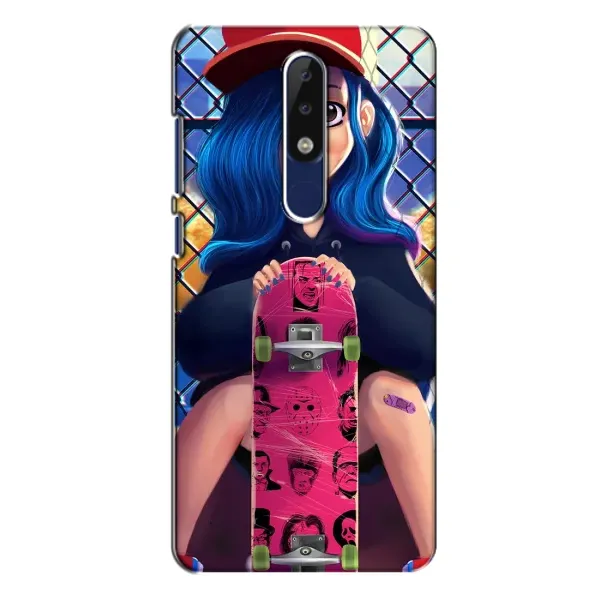 Чехол с рисунком «Модная девушка» для Nokia 5.1 Plus (X5) Чехол с рисунком «Модная девушка» для Nokia 5.1 Plus (X5)