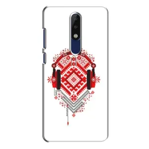 Силиконовый Чехол на Nokia 5.1 Plus (X5) с картинкой Вышиванки (Модная вышиванка)