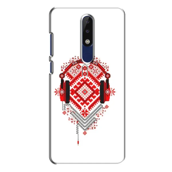 Чехол с рисунком «Модная вышиванка» для Nokia 5.1 Plus (X5) Чехол с рисунком «Модная вышиванка» для Nokia 5.1 Plus (X5)