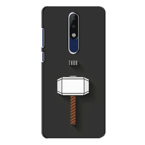 Чехол с рисунком «Молот Тора» для Nokia 5.1 Plus (X5) Чехол с рисунком «Молот Тора» для Nokia 5.1 Plus (X5)