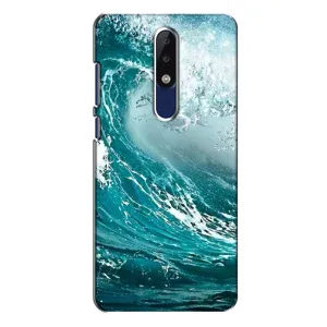 Літній Чохол на Nokia 5.1 Plus (X5) (Морська Хвиля)