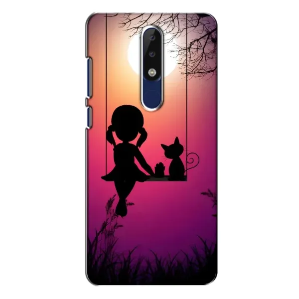 Чохол з малюнком «На гойдалці» для Nokia 5.1 Plus (X5) Чохол з малюнком «На гойдалці» для Nokia 5.1 Plus (X5)