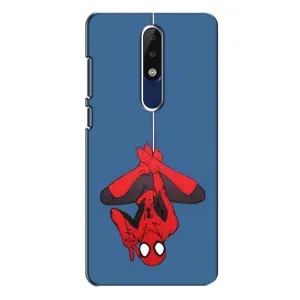 Чохол Супергерой Людина Павук на Nokia 5.1 Plus (X5) (На павутині)