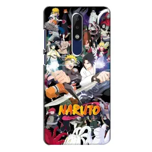 Купить Чехлы на телефон с принтом Anime для Nokia 5.1 Plus (X5) (Наруто постер)