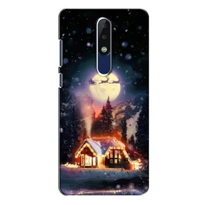 Чехлы на Новый Год Nokia 5.1 Plus (X5) (Настроение зимнее)