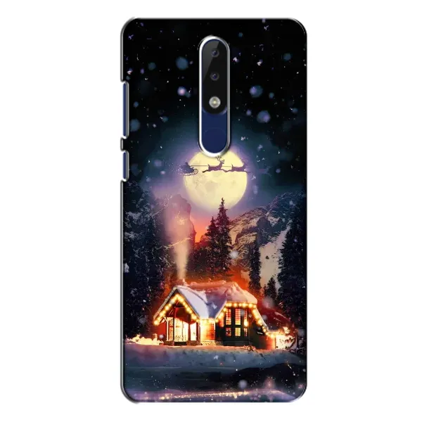 Чехол с рисунком «Настроение зимнее» для Nokia 5.1 Plus (X5) Чехол с рисунком «Настроение зимнее» для Nokia 5.1 Plus (X5)