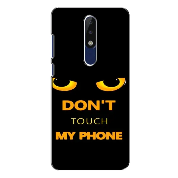 Чохол з малюнком «Не чіпай мій телефон» для Nokia 5.1 Plus (X5) Чохол з малюнком «Не чіпай мій телефон» для Nokia 5.1 Plus (X5)