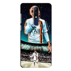 Силіконовий Чохол для Nokia 5.1 Plus (X5) (Неймар ПСЖ)